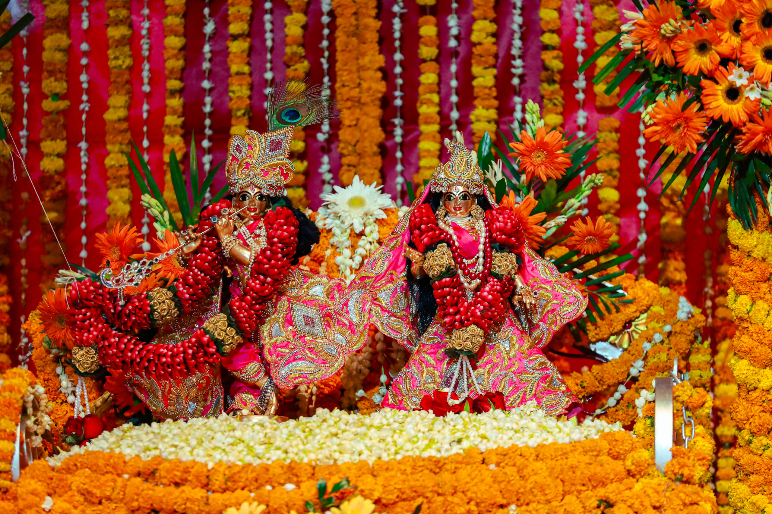 Traditional Janmashtami festival celebrations